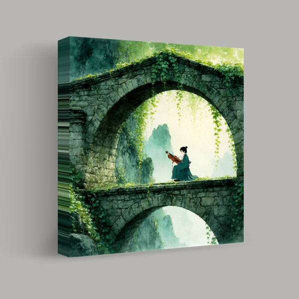 Echoes in the Overgrown Archway view 1