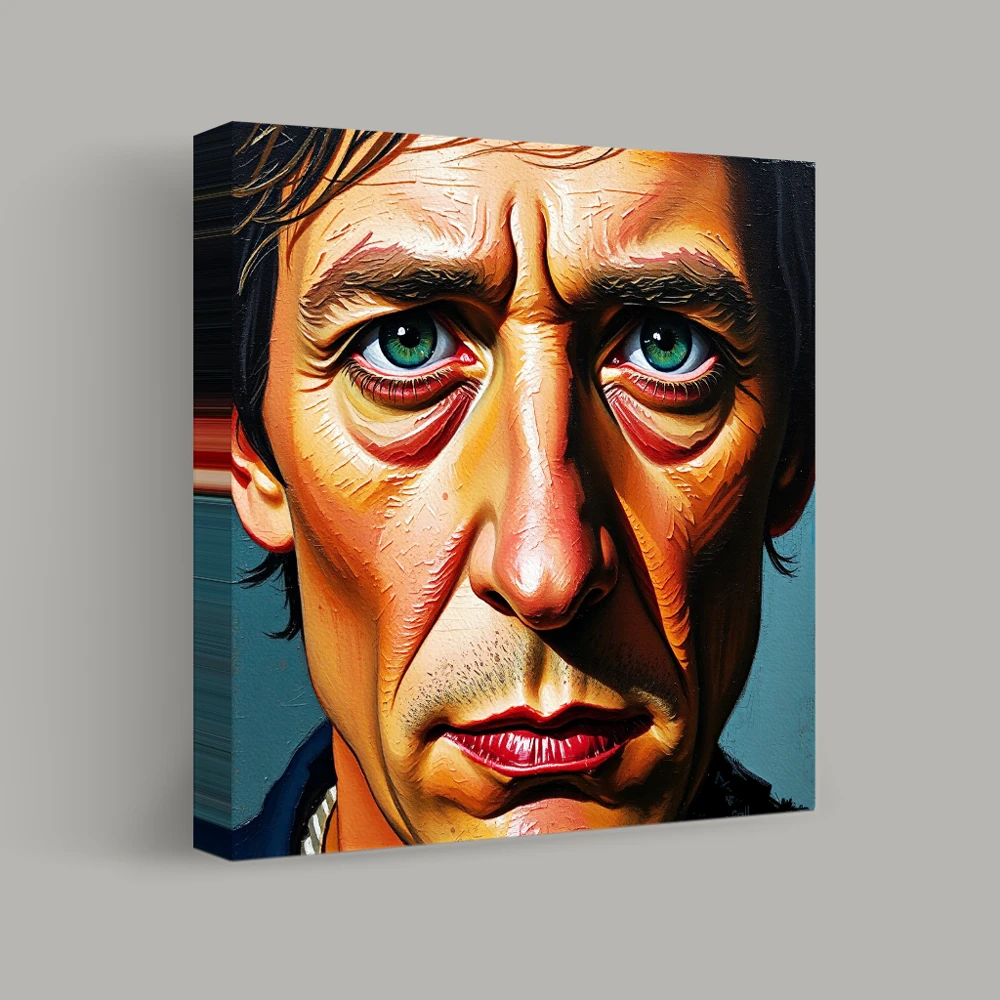 Gaze Beneath the Surface — canvas