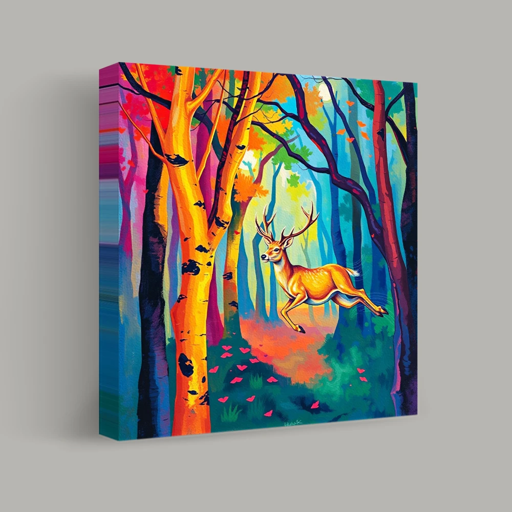 Dance of the Autumn Forest — canvas