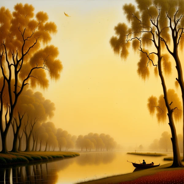 Whispering Willows at Dawn view 2