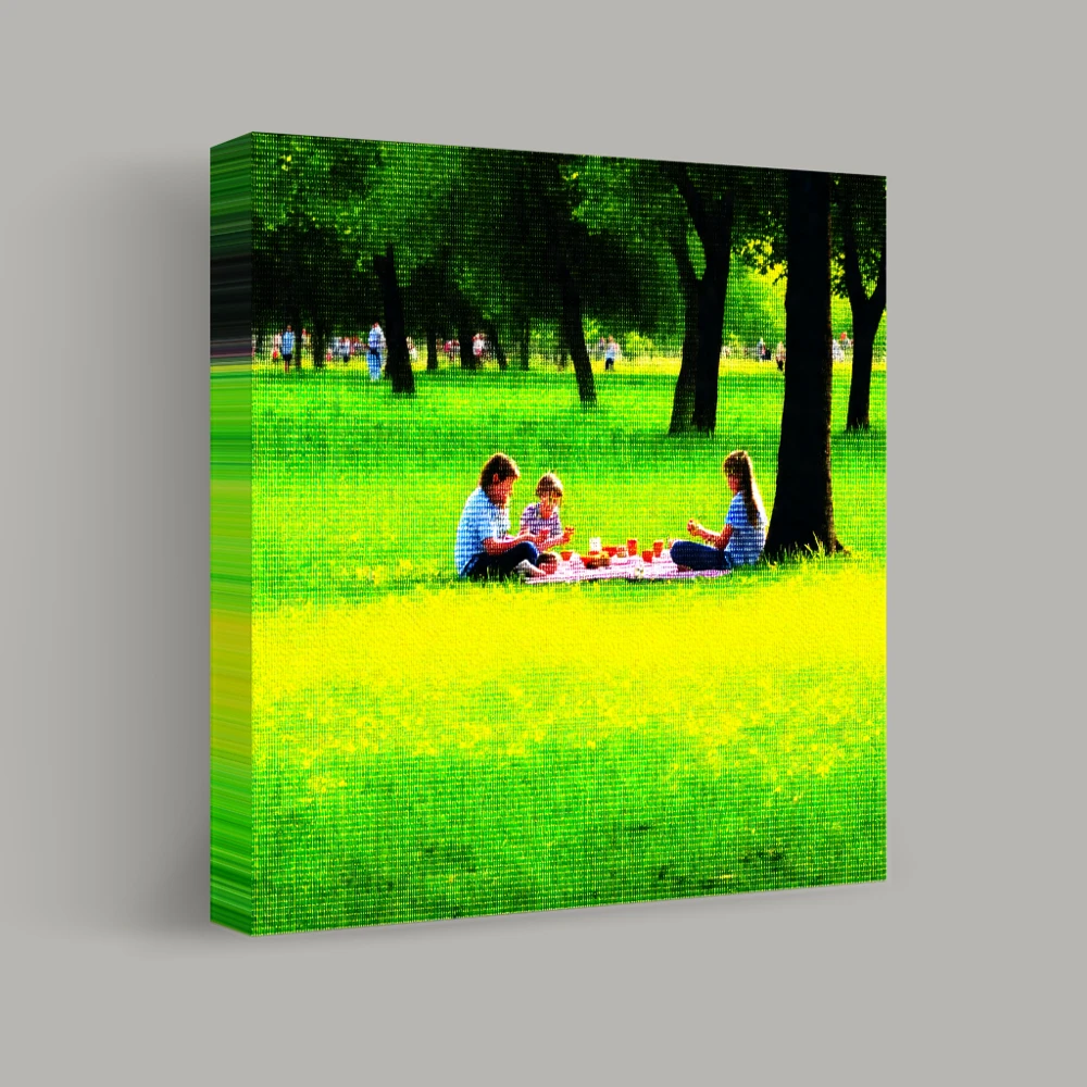 Afternoon in the Park — canvas