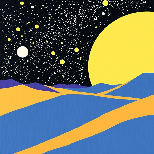 Celestial Beneath the Desert Sky