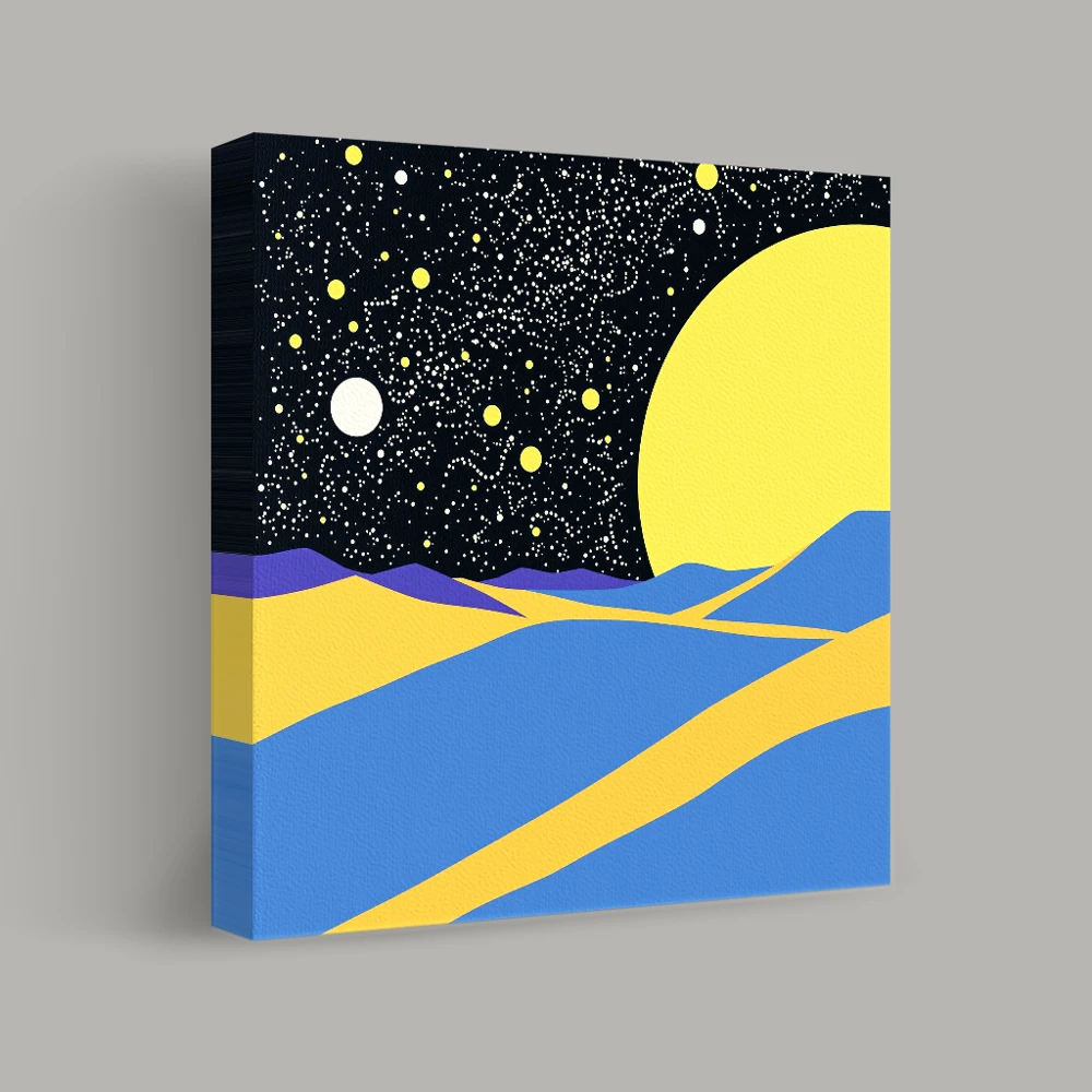 Celestial Beneath the Desert Sky — canvas