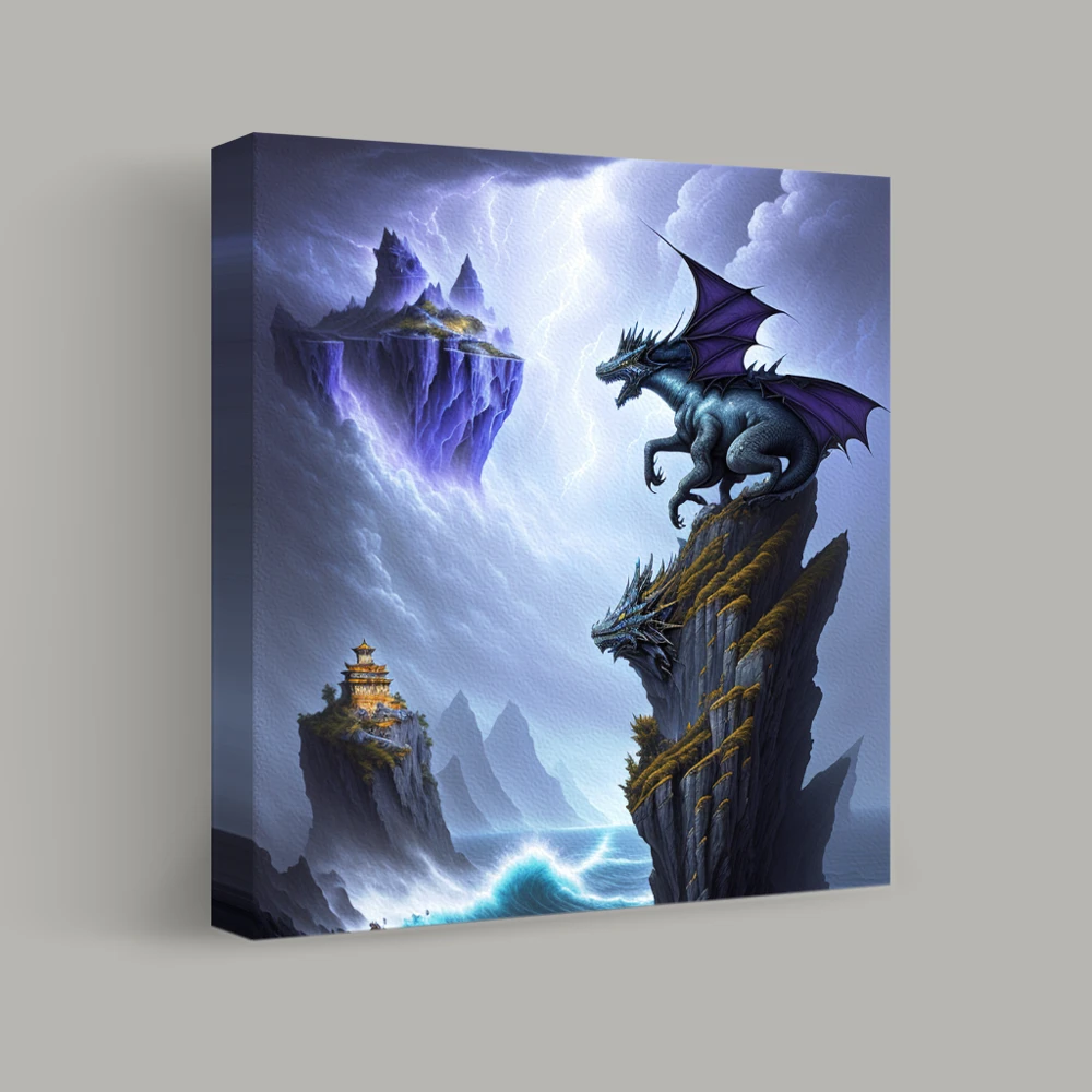 Guardians of the Skyrealm — canvas