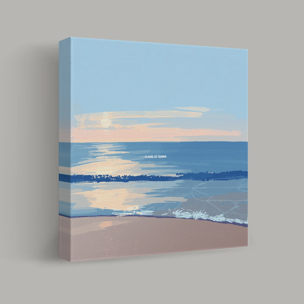Tranquility at Sunrise — canvas