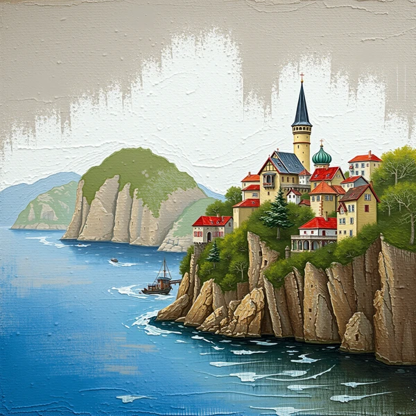 Clifftop Haven by the Sea