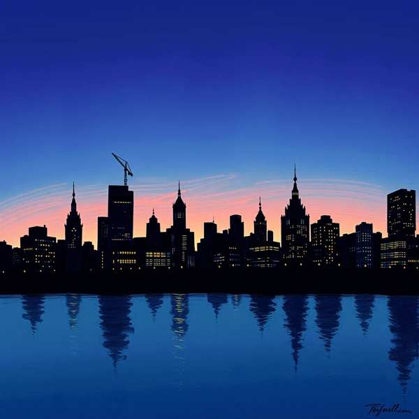 Twilight Reflections