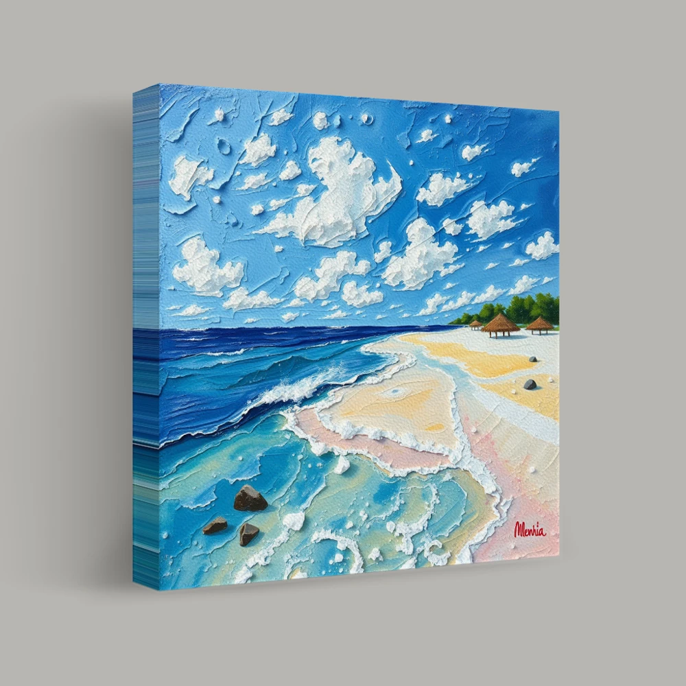 Serenity on the Shore — canvas