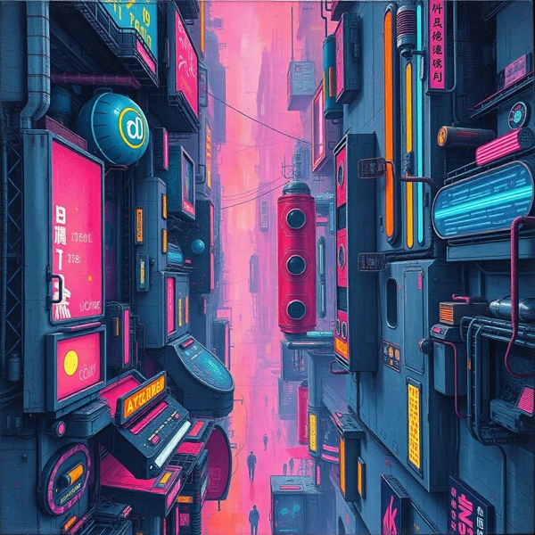 Neon Alleyway Chronicles