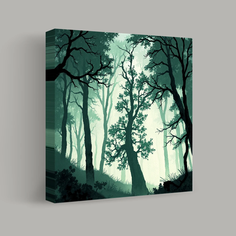 Enchanted Woodland — canvas