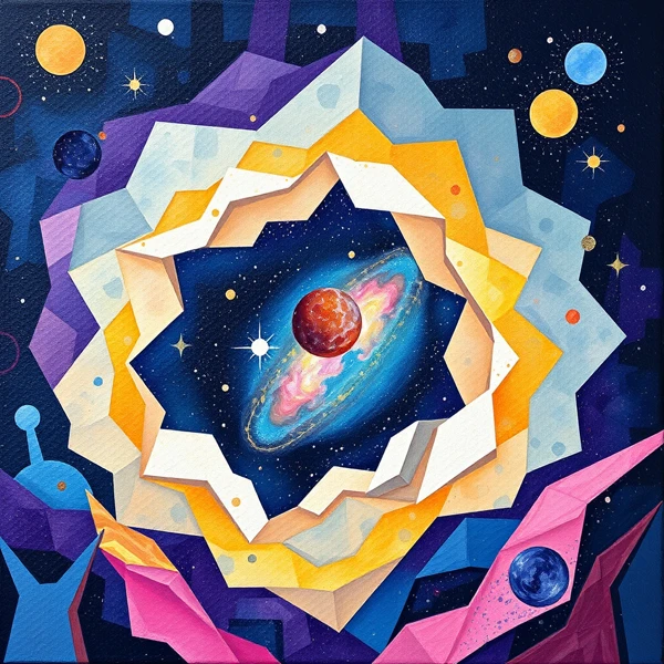 Cosmic Origami