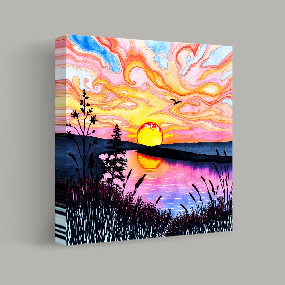 Celestial Reflection — canvas