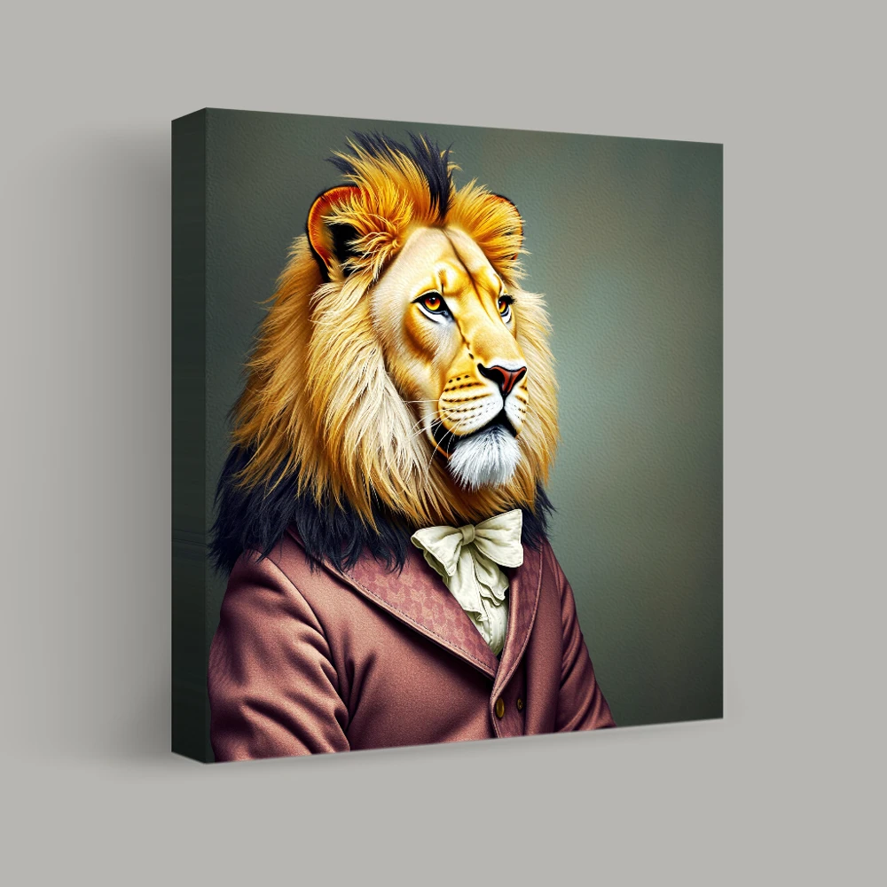 Eleganza Felina Reale — canvas