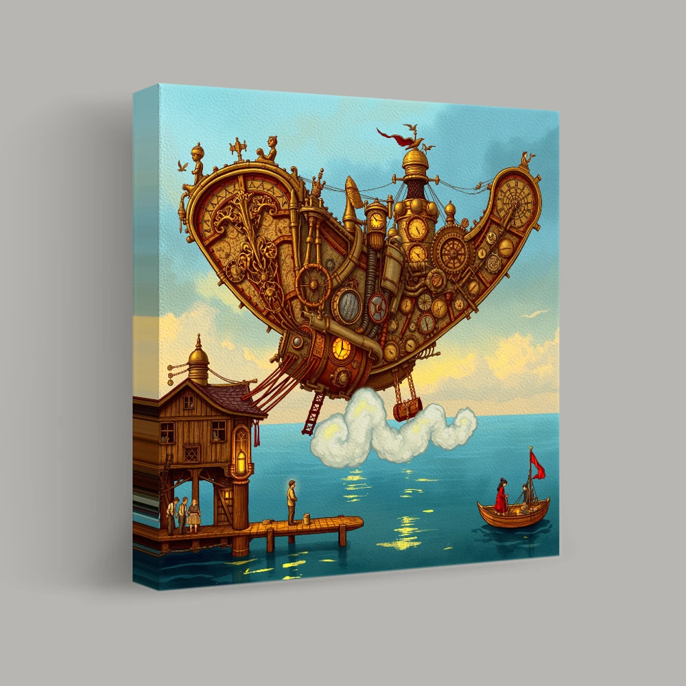 Skyward Voyage — canvas