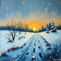 Journey Through Winter's Embrace thumbnail 2