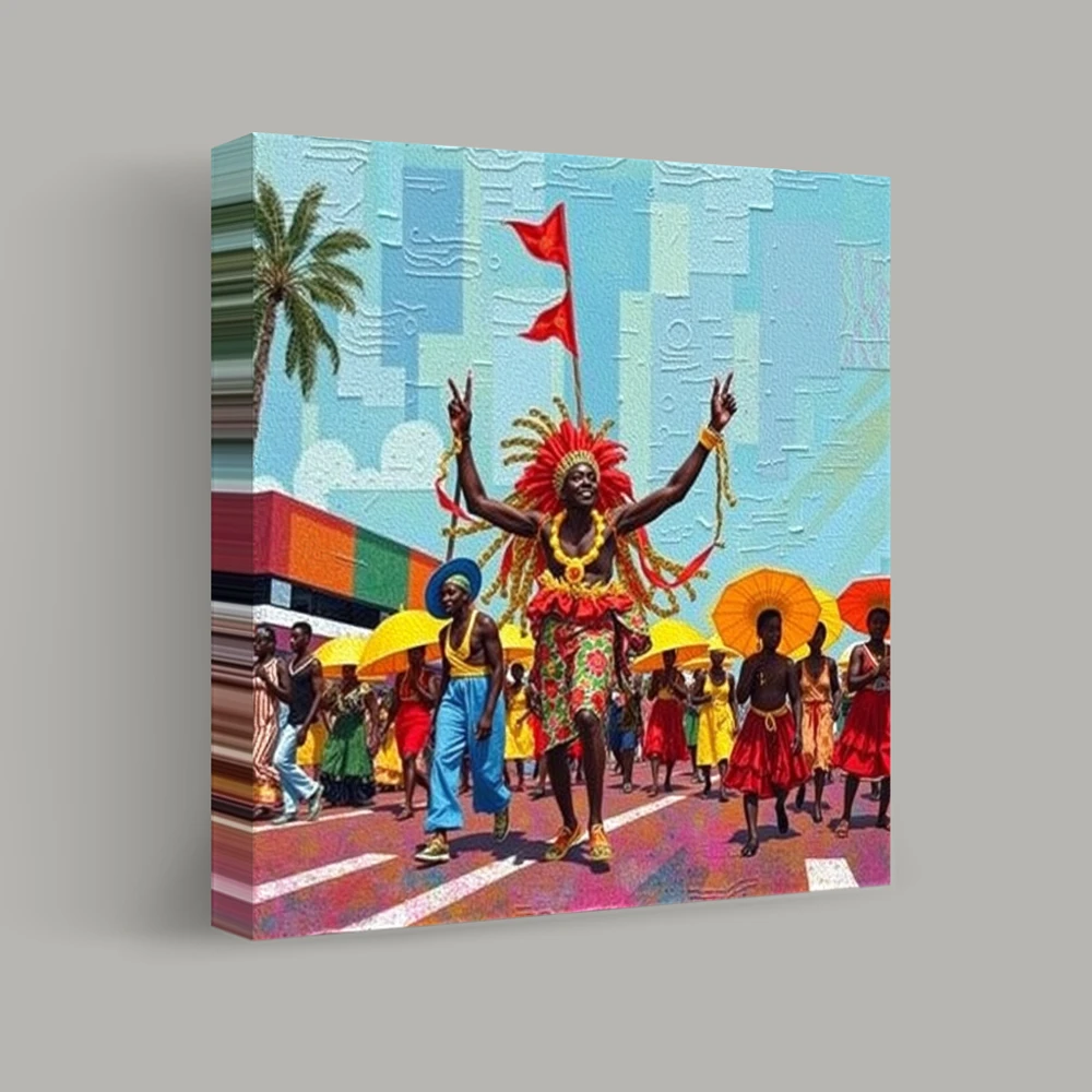 Carnival of Colors — canvas