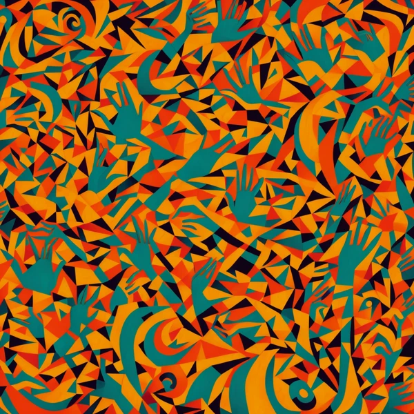 Kaleidoscope of Hands