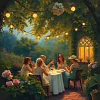 Evening Soiree Under the Lanterns thumbnail 2