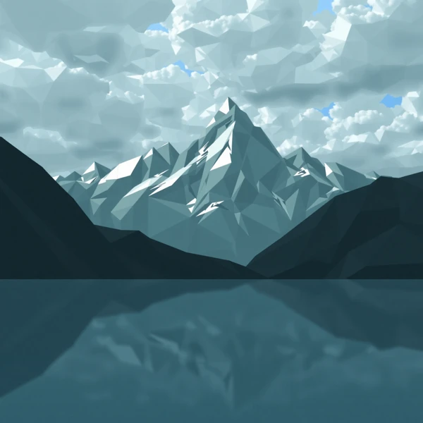 Faceted Waterscape view 2