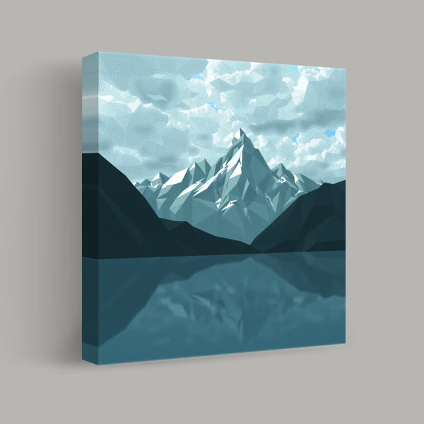 Faceted Waterscape view 1