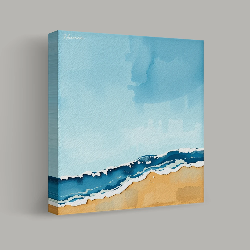 Shoreline Symphony — canvas
