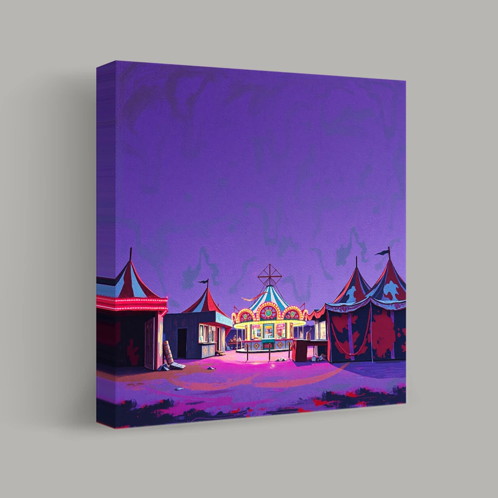 Twilight at the Carnival — canvas