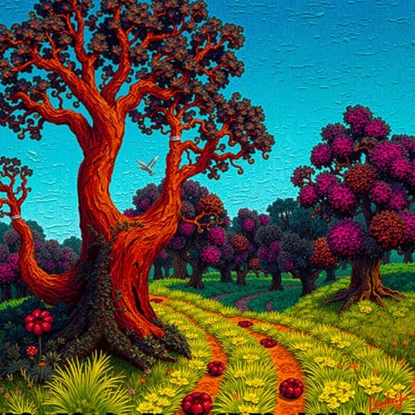 Pathway to the Enchanted Grove