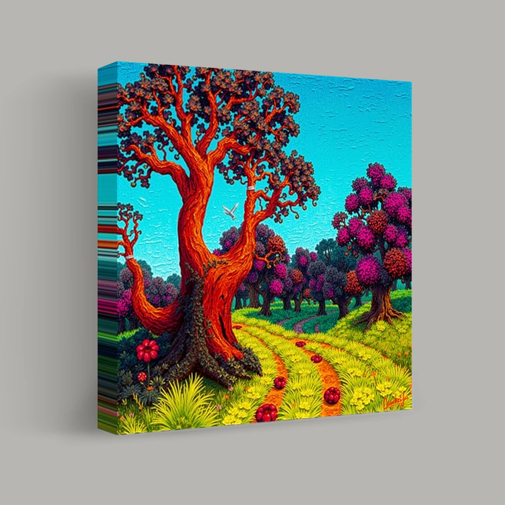 Pathway to the Enchanted Grove — canvas