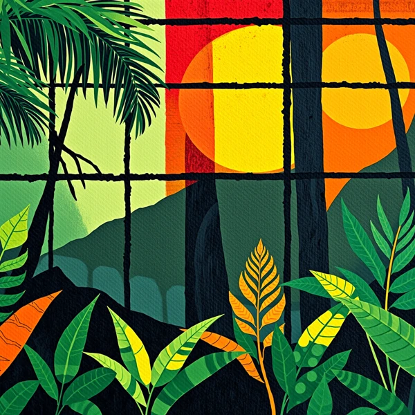 Shadows of the Tropical Dawn view 2
