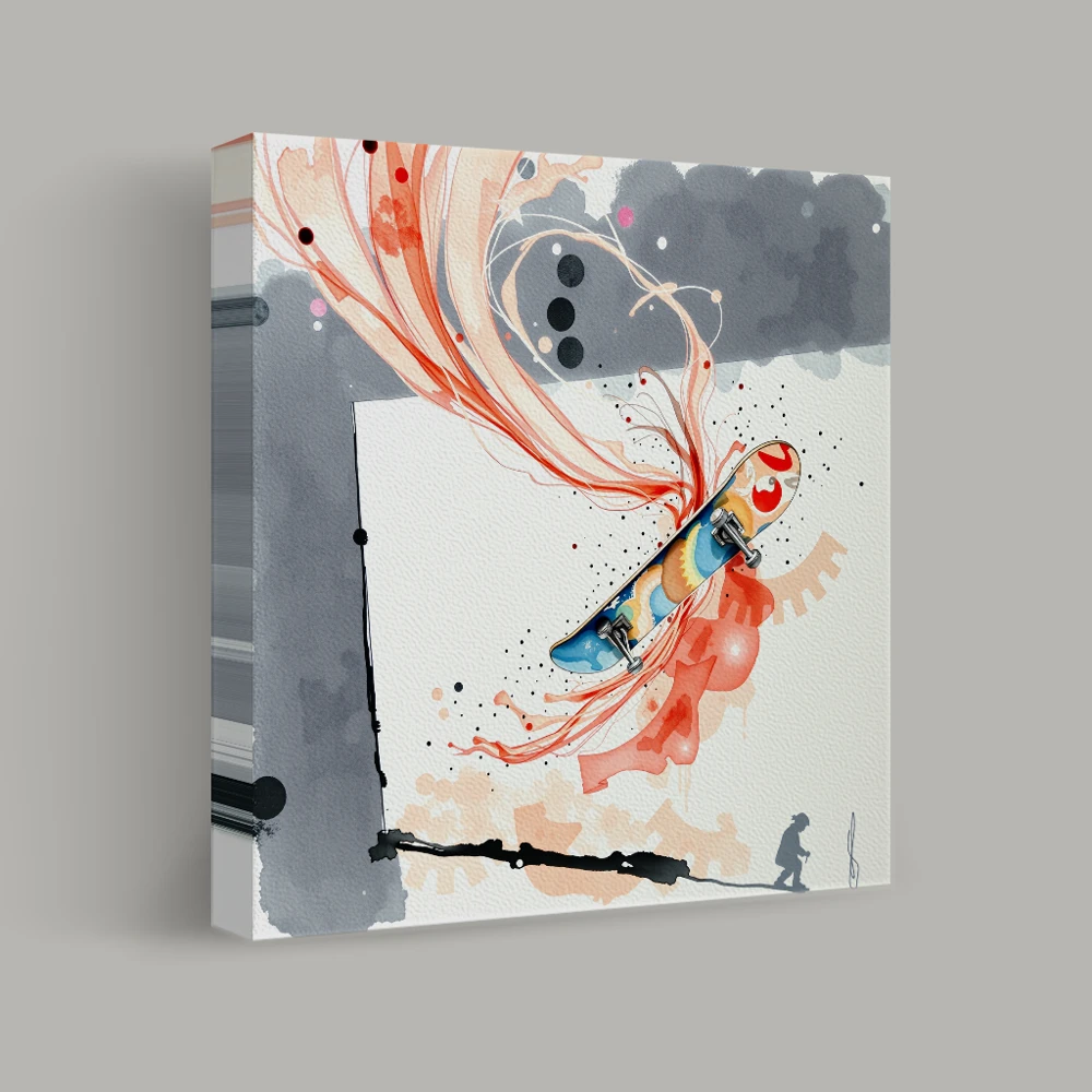 Momentum's Echo — canvas