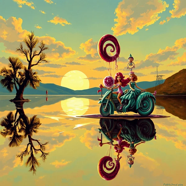 Biker Dreams and Candy Skies