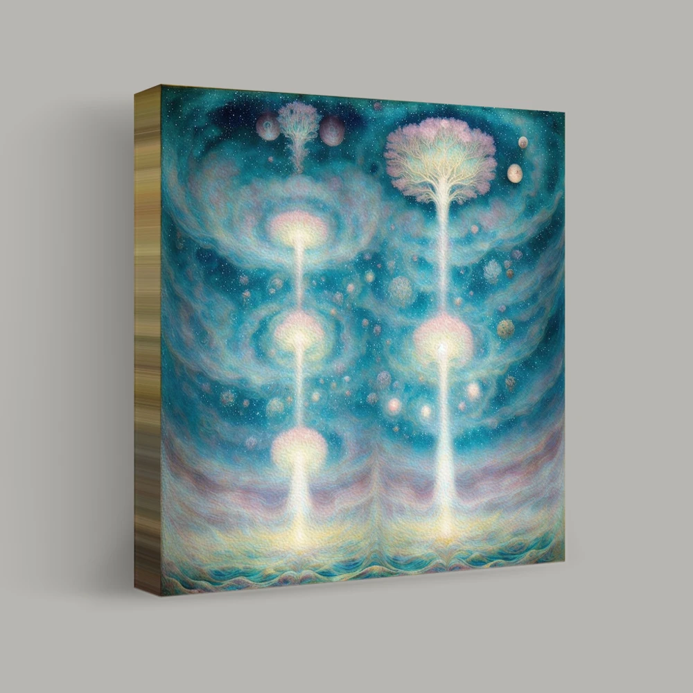 Cosmic Trees of Eternity — canvas