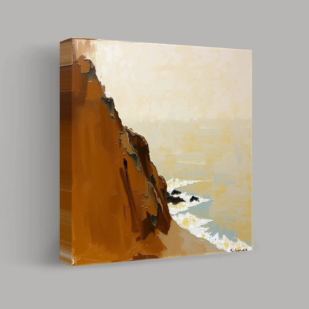 Clifftop Serenity — canvas