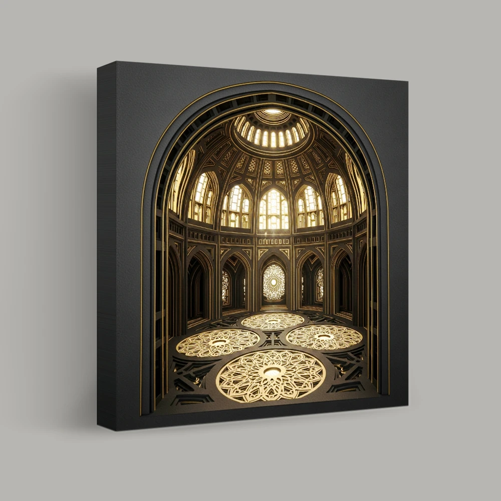 Luminous Sanctuary — canvas