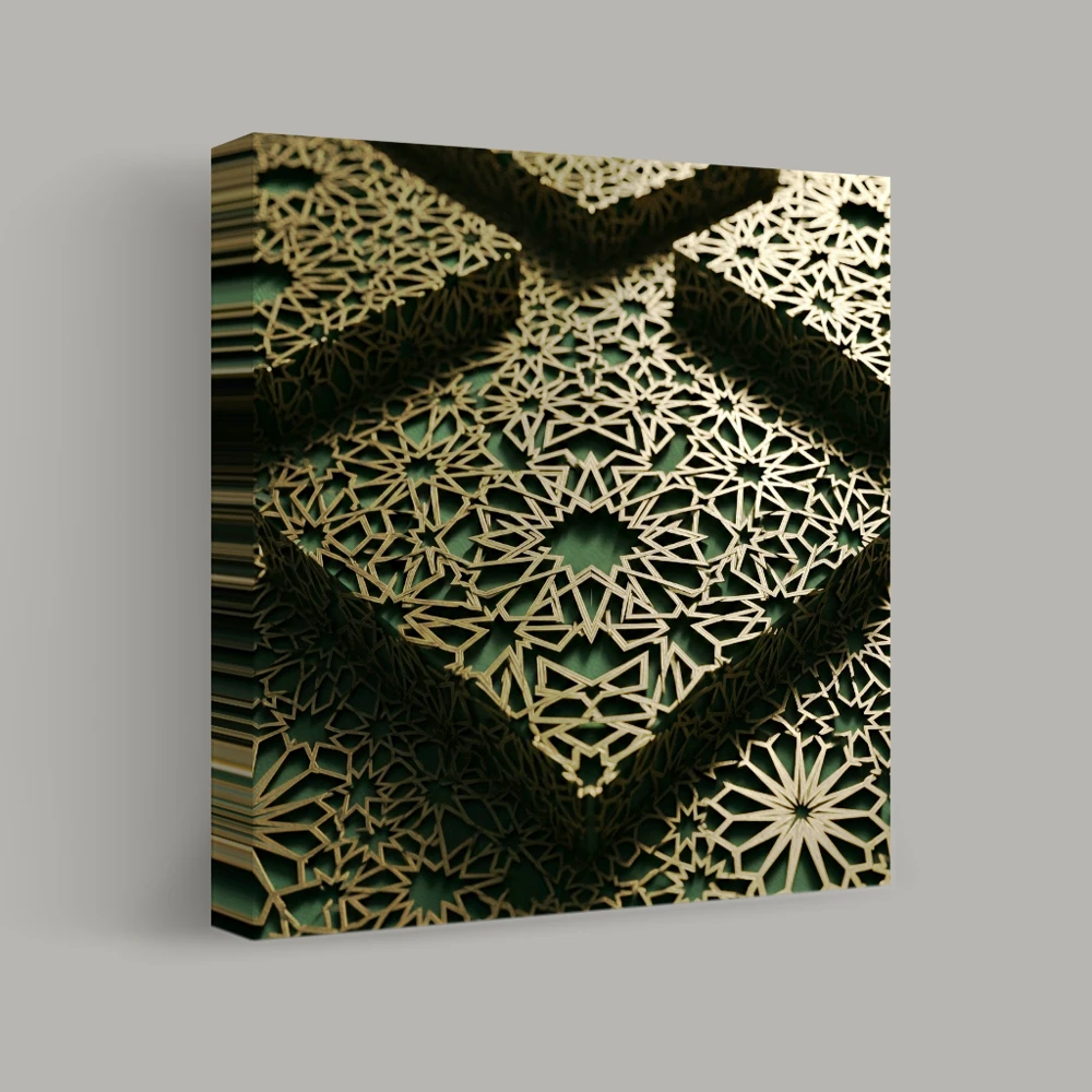 Interwoven Echoes — canvas
