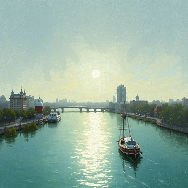 Tranquil Waters at Dawn
