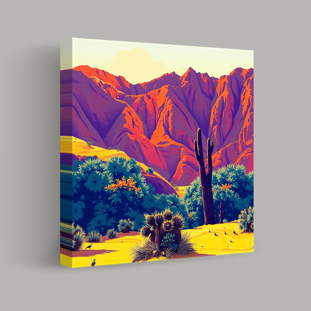 Hues of the Desert — canvas