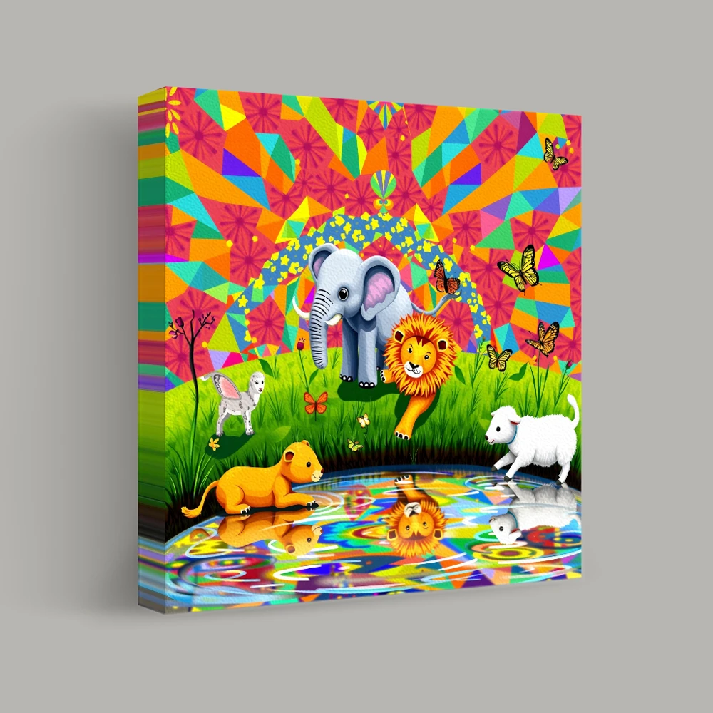 Patterns of Play — canvas