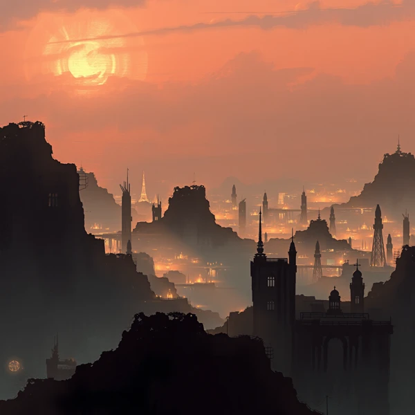 Shadows of a Distant Metropolis view 2