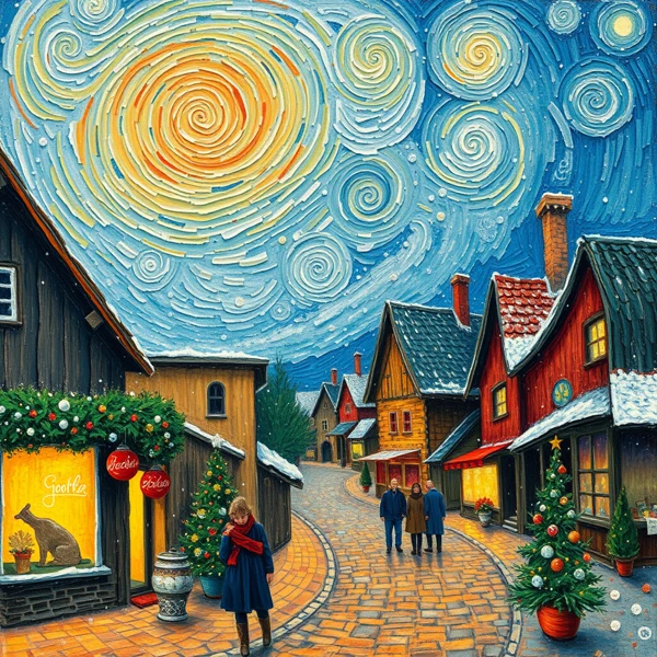 Whirls of a Winter Night