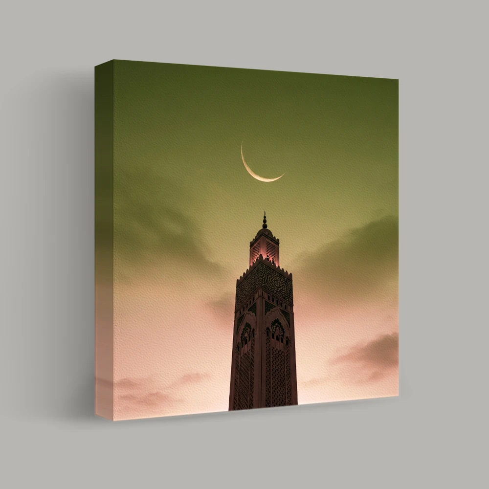 Crescent Vigil — canvas