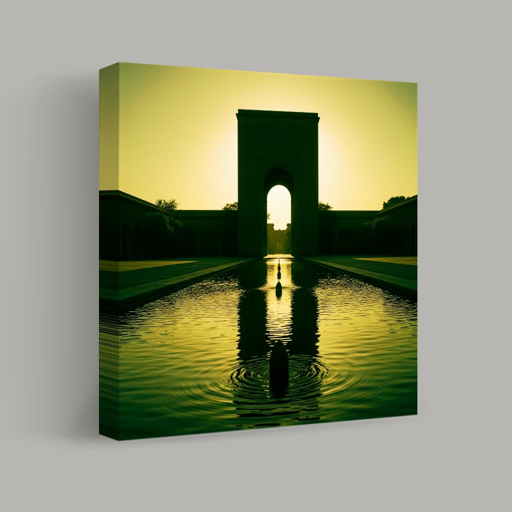 Reflections at Dawn — canvas