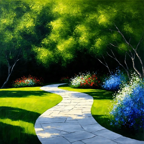 Pathway Through Tranquility