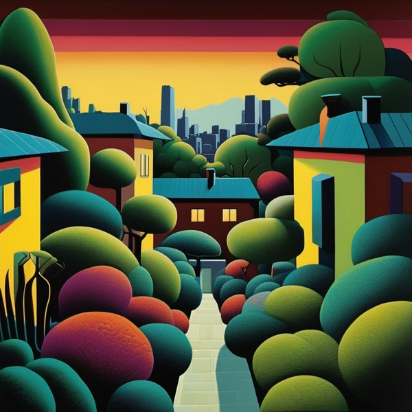 Suburban Dawn