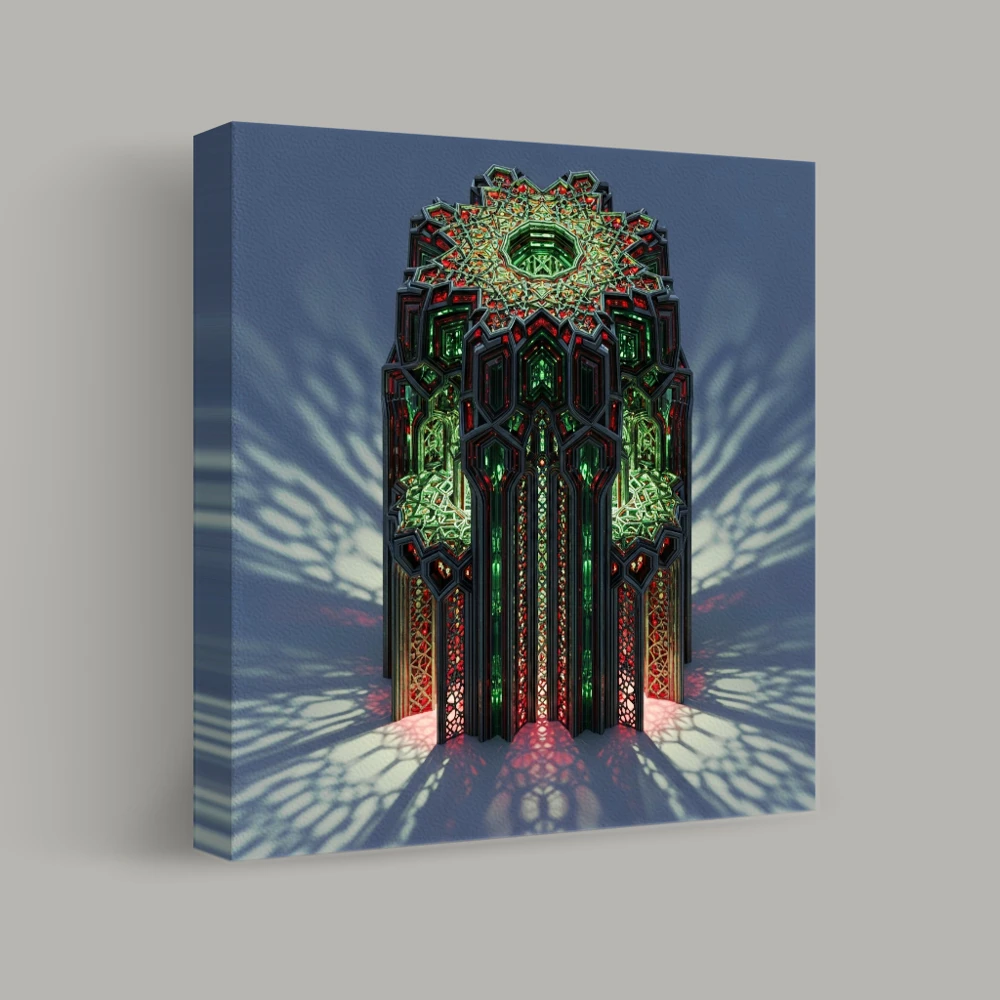 Luminous Geometry — canvas