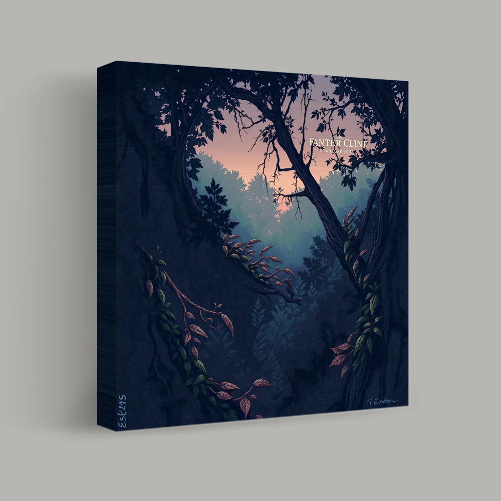 Dusk's Canopy — canvas