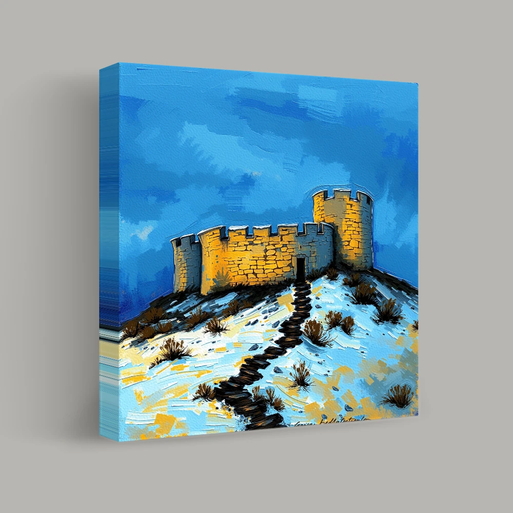 Fortress on the Hill — canvas