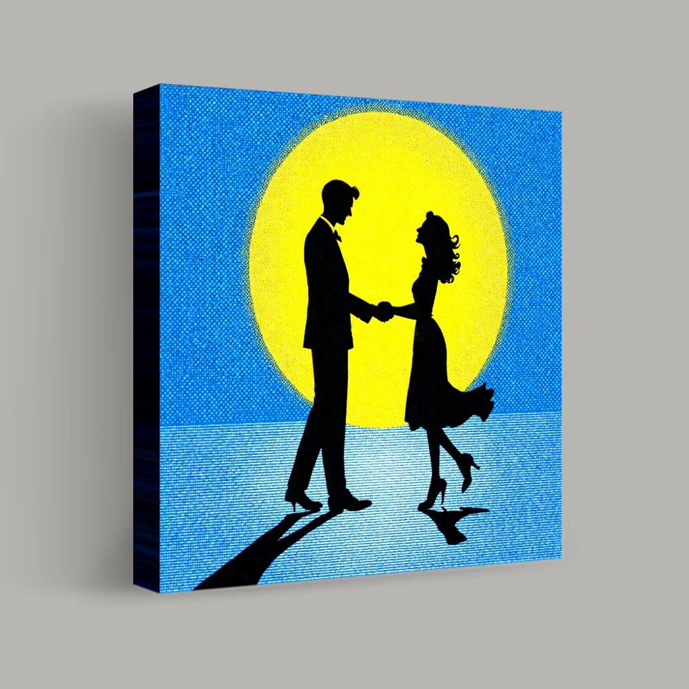 Dance Beneath the Moon — canvas