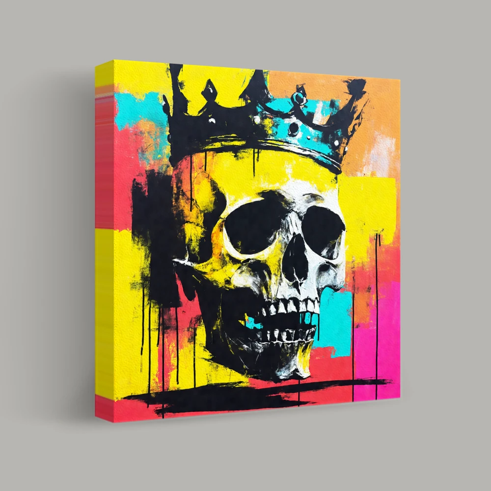 Crowned in Ephemeral Glory — canvas