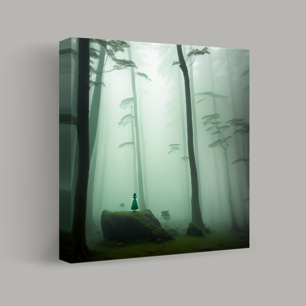 Misty Sylvan Reverie — canvas